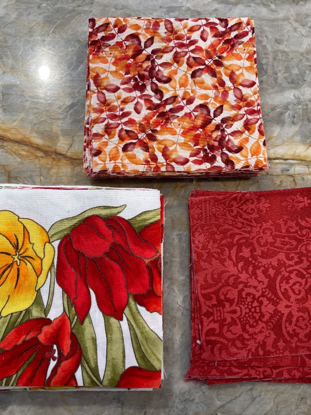 5" Inch Quilt Squares 123 Count